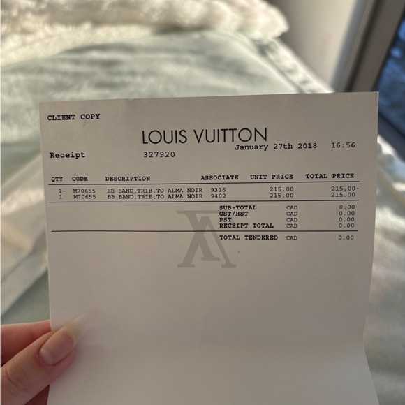 Louis Vuitton Band Tribute to Alma Noir - Picture 7 of 10